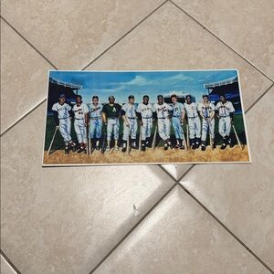 500 home run hitter autographed litho (11) mantle